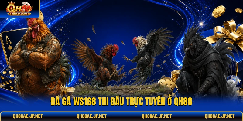 Đá gà WS168 thi đấu trực tuyến ở QH88