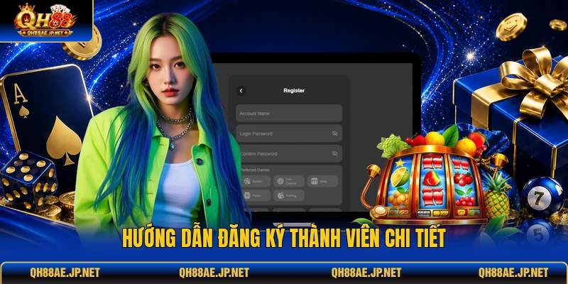 Hướng dẫn đăng ký thành viên chi tiết Hướng dẫn đăng ký thành viên chi tiết