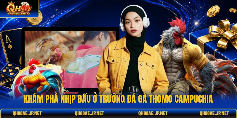 Khám phá nhịp đấu ở trường đá gà Thomo Campuchia