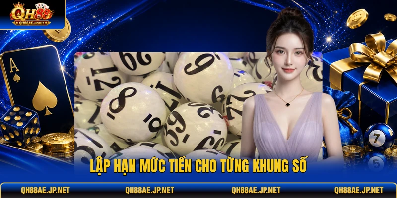 Lập hạn mức tiền cho từng khung số Lập hạn mức tiền cho từng khung số