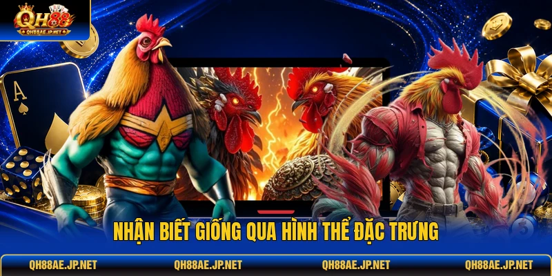 Nhận biết giống qua hình thể đặc trưng Nhận biết giống qua hình thể đặc trưng